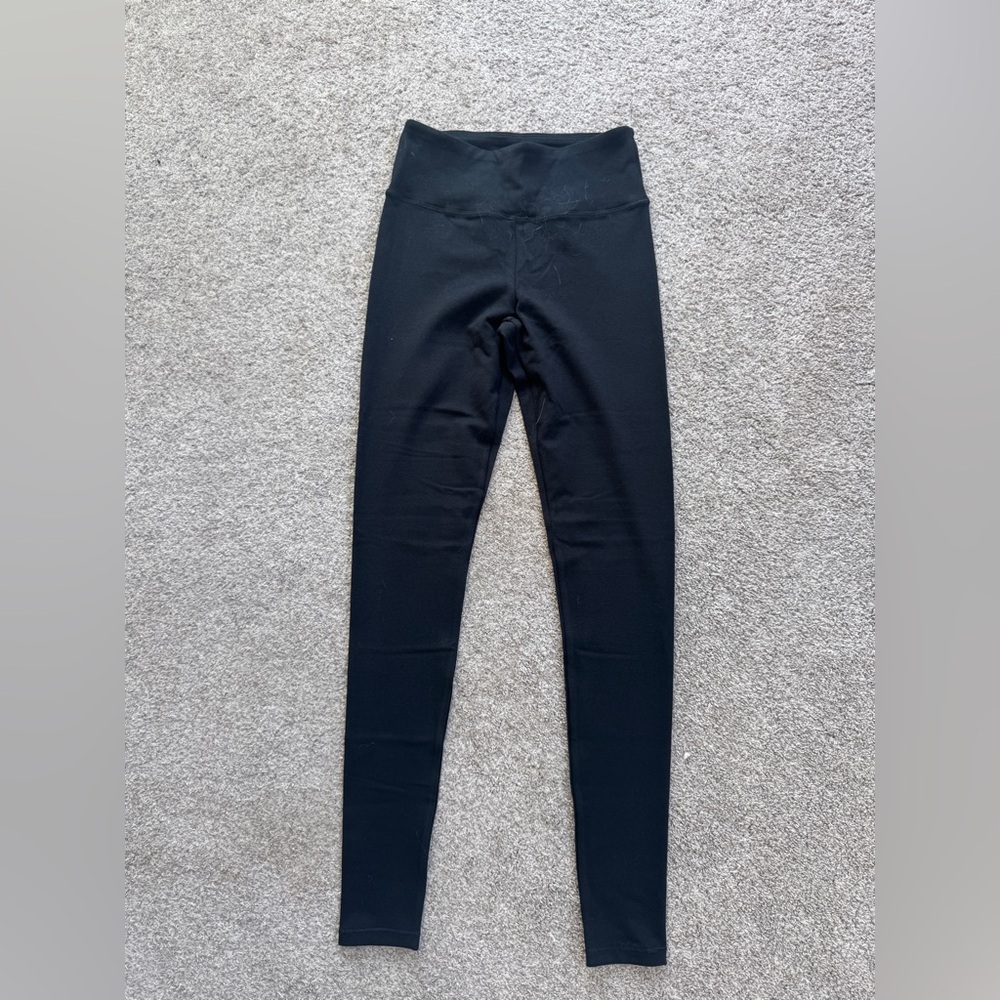 NWT | SKIMS Outdoor High-Waisted Banded Legging | Women’s Small | Onyx Black - Picture 3 of 10